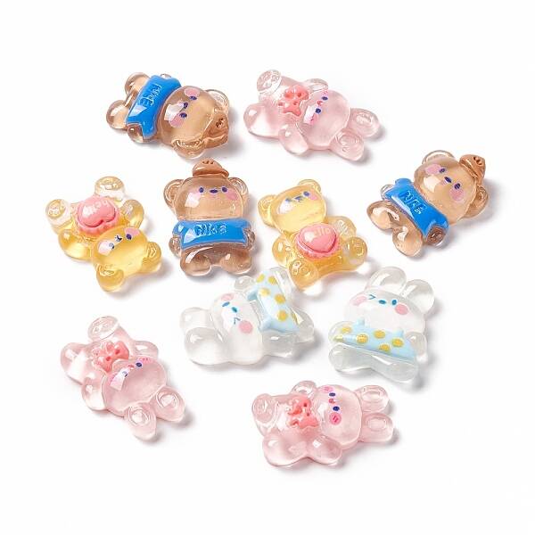 Transparent Resin Cabochons