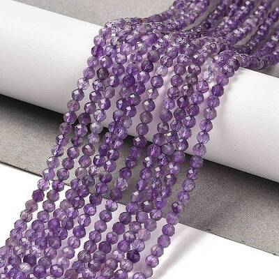 Natural Amethyst Beads Strands