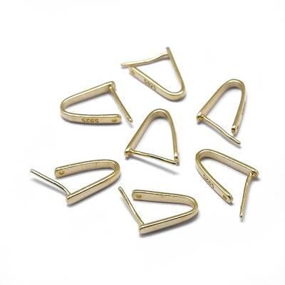 925 Sterling Silver Pendant Bails