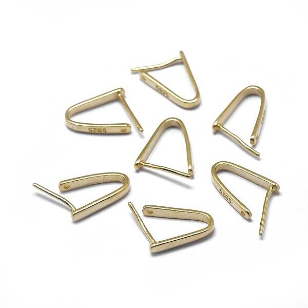 925 Sterling Silver Pendant Bails