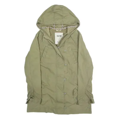 HILFIGER DENIM Womens Jacket Green Hooded XS