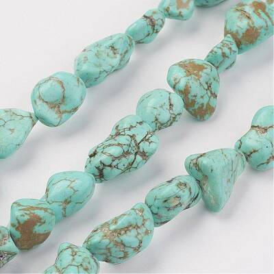 Natural Green Turquoise Beads Strands