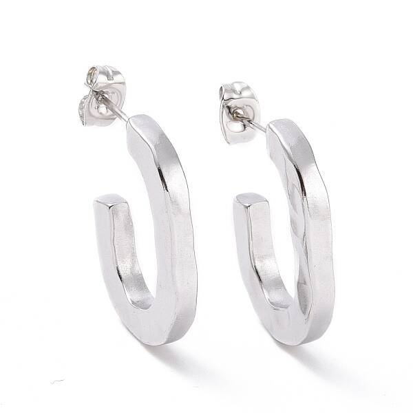 Non-Tarnish 304 Stainless Steel Stud Earring for Women