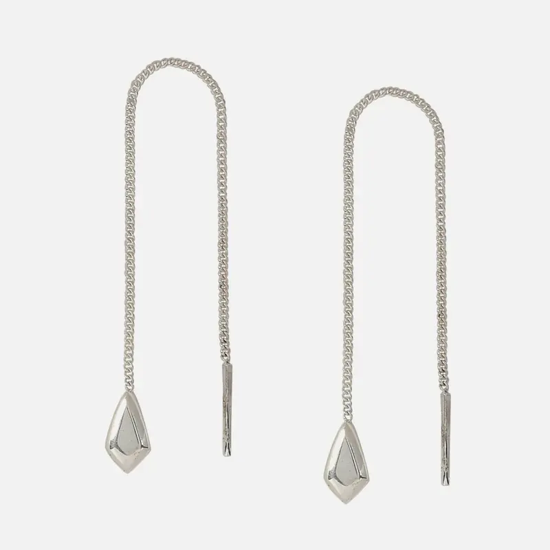 Steadfast Sterling Silver Earrings - Wire