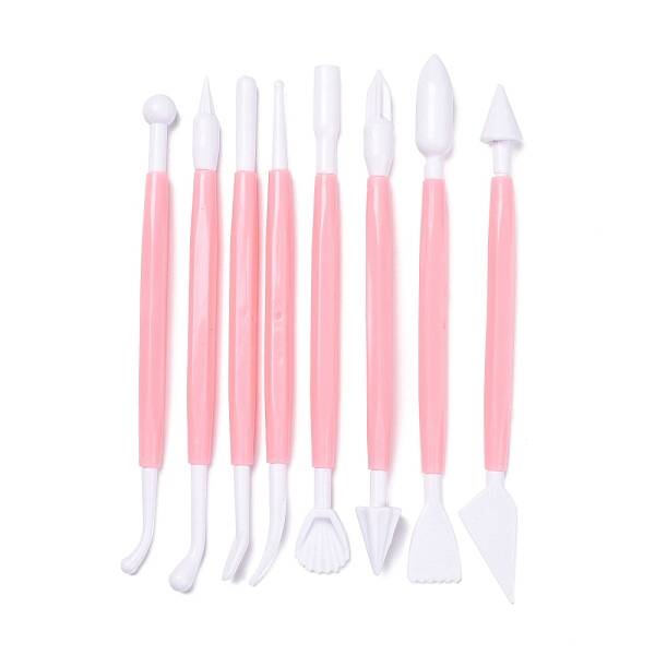 8Pcs Plastic Double Heads Modeling Clay Sculpting Tools Set