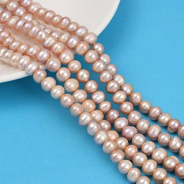 Natural Cultured Freshwater Pearl Beads Strands