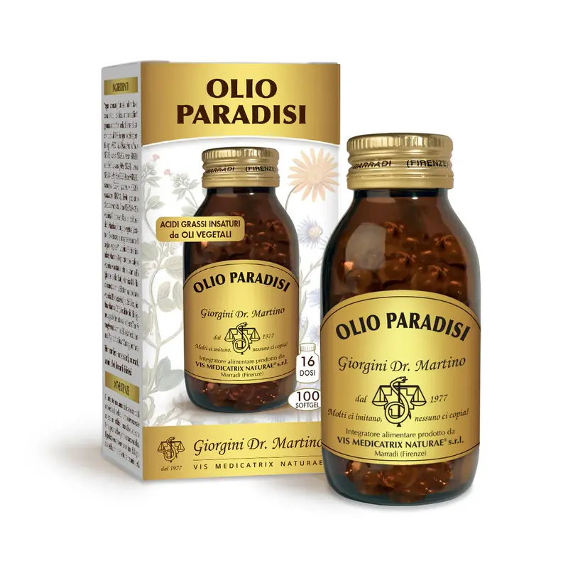 Dr Giorgini Paradisi Oil 85.7g - 100 Softgels 857mg