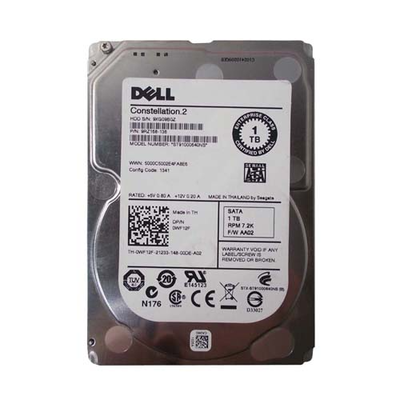 WF12F Dell 1TB 6Gb/s SATA 7200 2.5-inch 16MB Hard Drive
