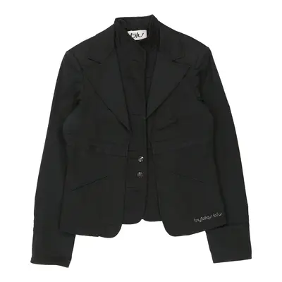 Byblos Blazer - Medium Black Cotton Blend | Size: medium