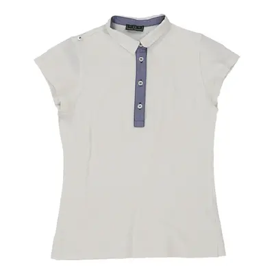Fred Perry Polo Shirt - Medium White Cotton