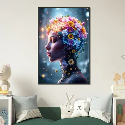 Blooming Mind - A Symphony of Nature and Light