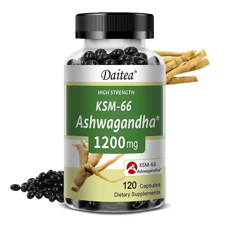 Daitea KSM-66 Ashwagandha health Supplement,Supports energy, vitality, and endurance，Supports healthy sleep