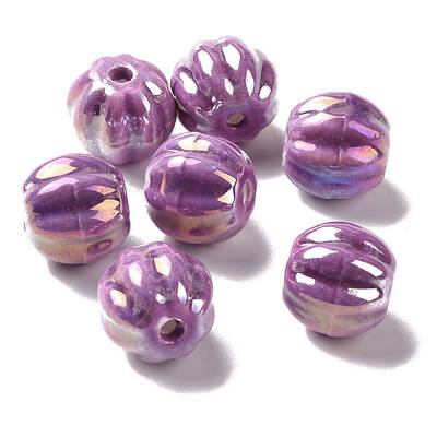 Handmade Pearlized Porcelain Beads