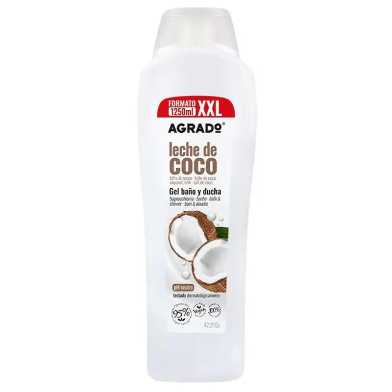 Agrado Coco Bath and Shower Gel 1250ml