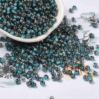 Transparent Inside Colours Glass Seed Beads
