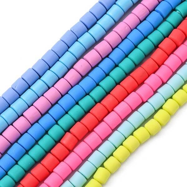 Handmade Polymer Clay Beads Strands