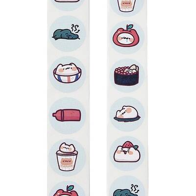 Self Adhesive Paper Stickers