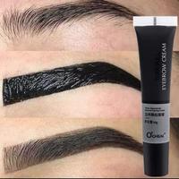 Peel off Eyebrow Enhancer Makeup Waterproof Long-lasting Eyebrow Dye Tint Fast Easy Dye Gel Brown Black Color Eye Brow Cosmet...