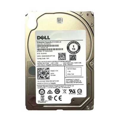 031N08 Dell 1TB 6Gb/s SATA 7200 2.5-inch 16MB Hard Drive