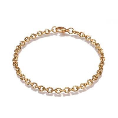 304 Stainless Steel Cable Chain Bracelets