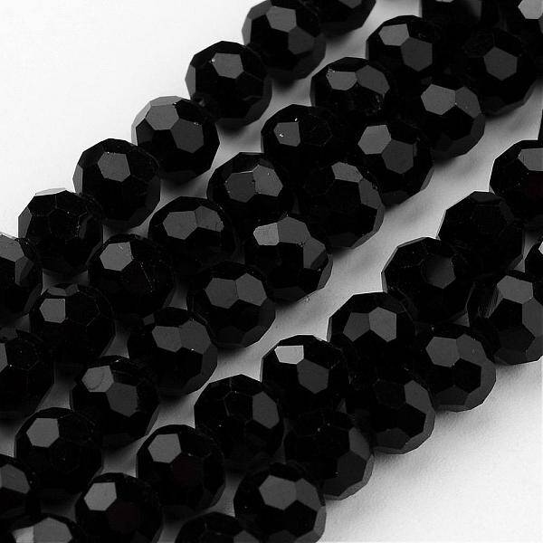 Transparent Glass Bead Strands