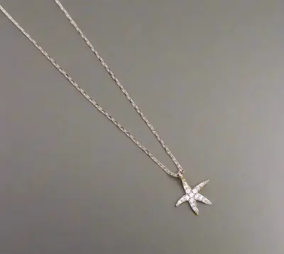 Starry Seas Necklace | Color: Silver
