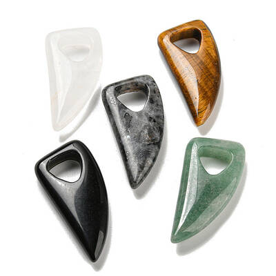 Natural Mixed Gemstone Pendants