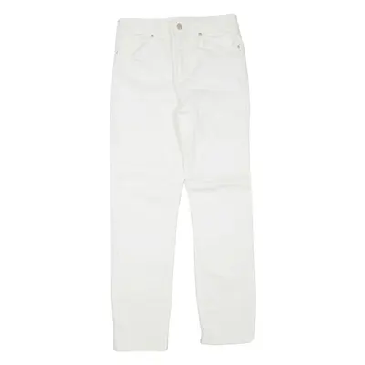 KAREN MILLEN Womens Jeans White Regular Skinny W26 L27
