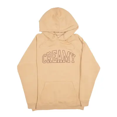 MODNI Creamy Hoodie Beige Pullover Womens M
