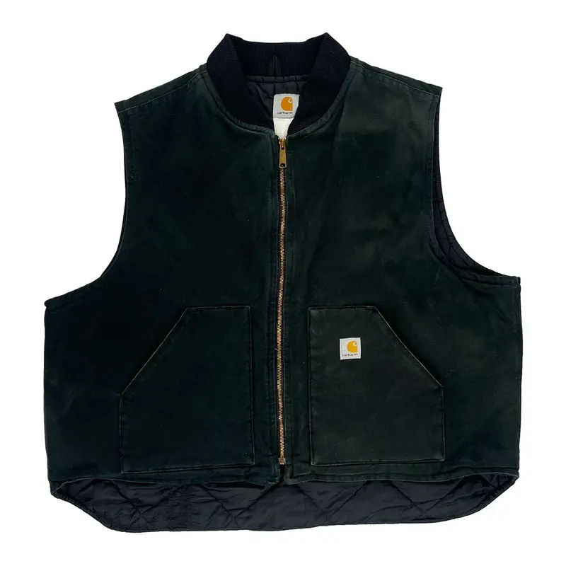 Carhartt Gilet - XL Black Cotton Blend