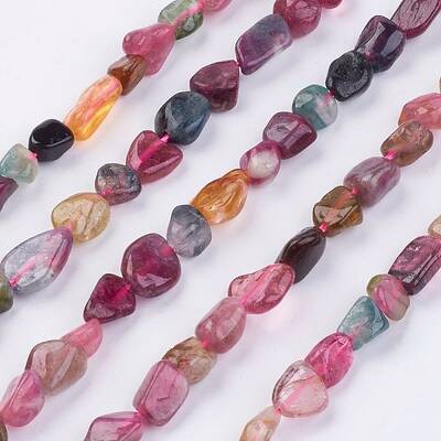 Natural Tourmaline Beads Strands