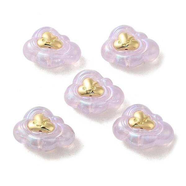 Resin Cartoon Cloud Beads