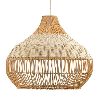 Beatrice Rattan Pendant Light