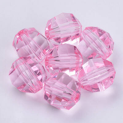 Transparent Acrylic Beads