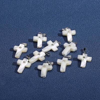 Natural White Shell Pendants
