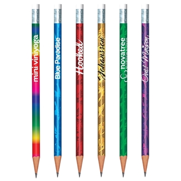 576 Customized Holographic Pencil - No.2 Lead