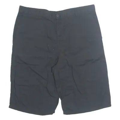 DICKIES Mens Workwear Shorts Black L W36
