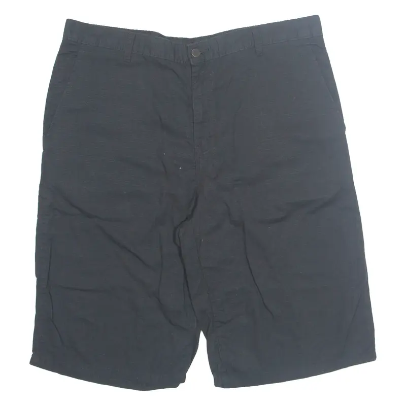 DICKIES Mens Workwear Shorts Black L W36