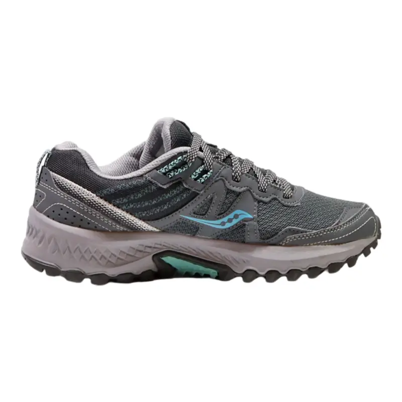SAUCONY Sneaker Trainers Grey Synthetic Womens UK 5