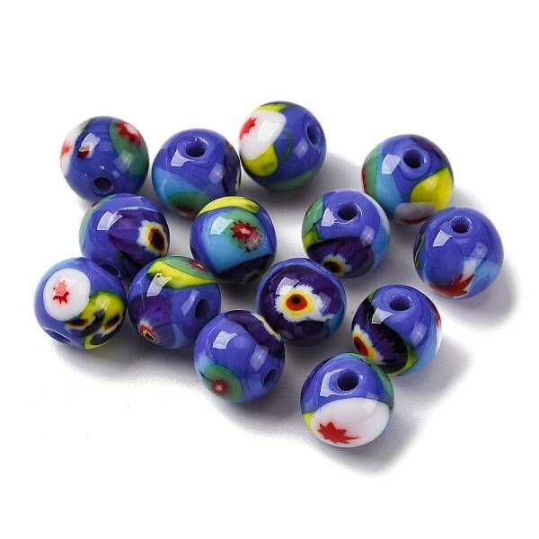 Handmade Millefiori Lampwork Beads