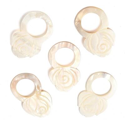 Natural Freshwater Shell Big Pendants