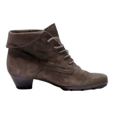 GABOR Ankle Boots Grey Suede Womens UK 3