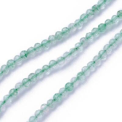 Natural Strawberry Quartz Beads Strands