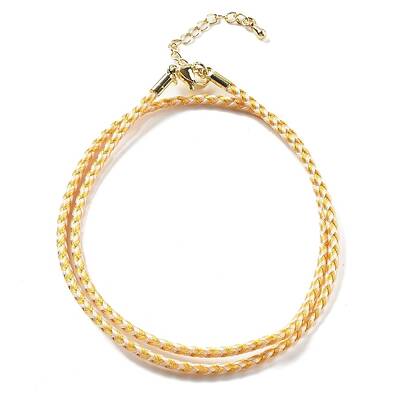 Polyester Cord Braided Necklace Makings