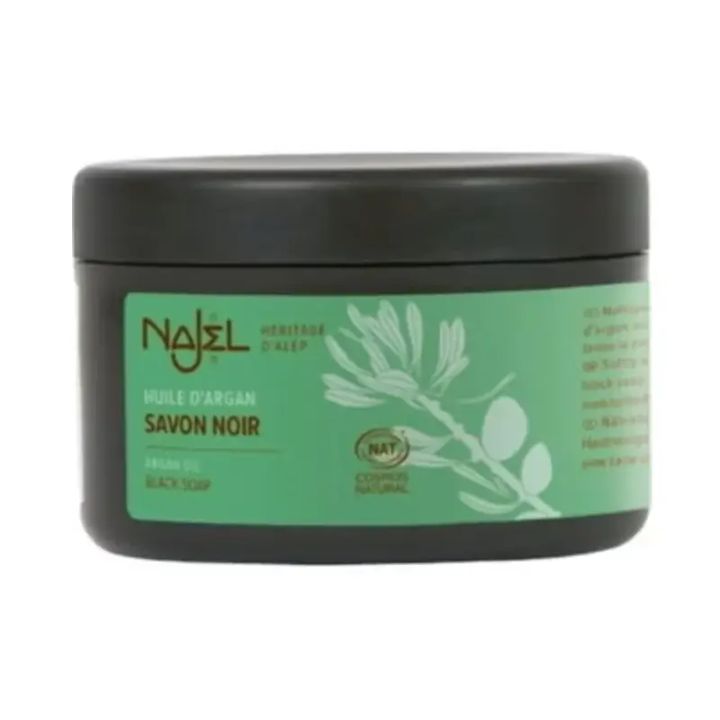 Najel Black Soap with Argan Oil 200 ml