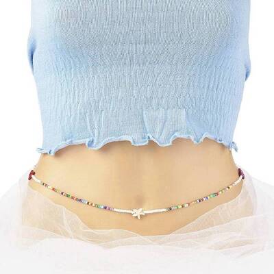 Summer Jewelry Starfish Waist Bead