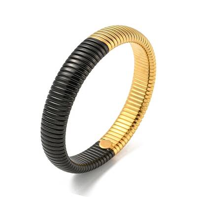 304 Stainless Steel Flat Snake Chain Bracelet