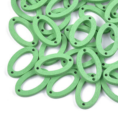 Painted Poplar Wood Links