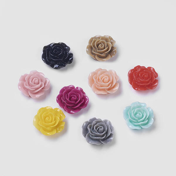 Opaque Resin Cabochons