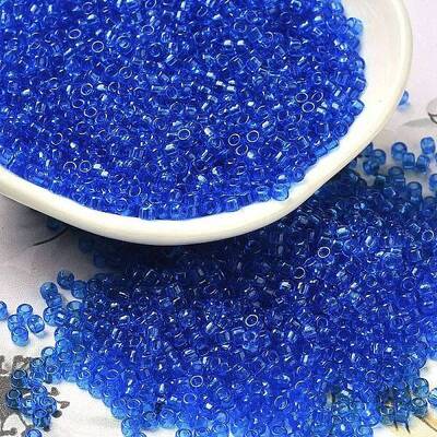 Transparent Colours Glass Round Seed Beads